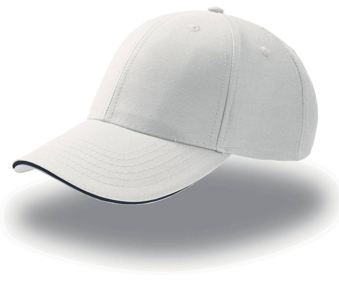 Casquette 6 pans visière sandwich