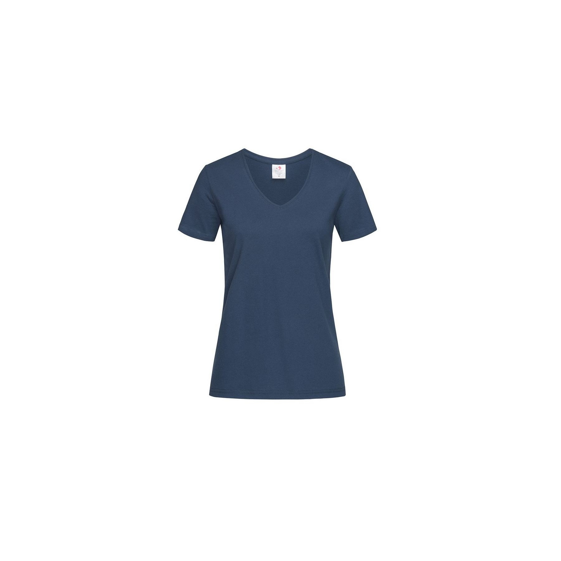 Tee-shirt femme col v