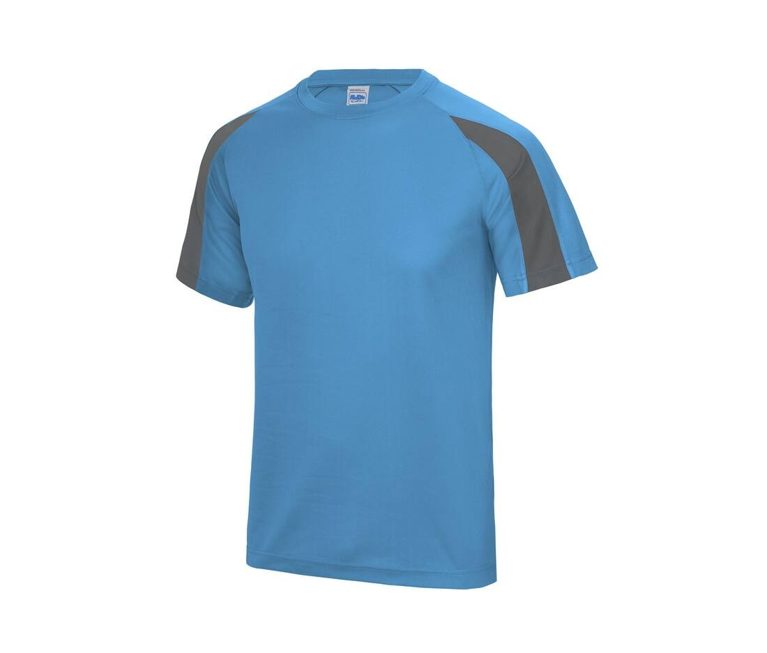Tee-shirt de sport contrasté