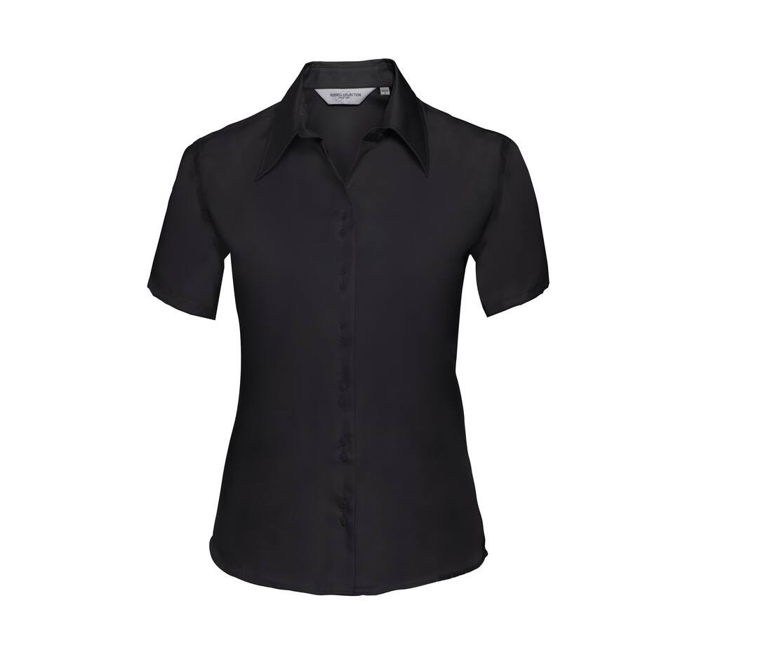 Ladies' short sleeve tailored ultimate non-iron shirt