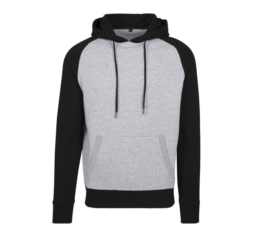 Sweat capuche manches raglan