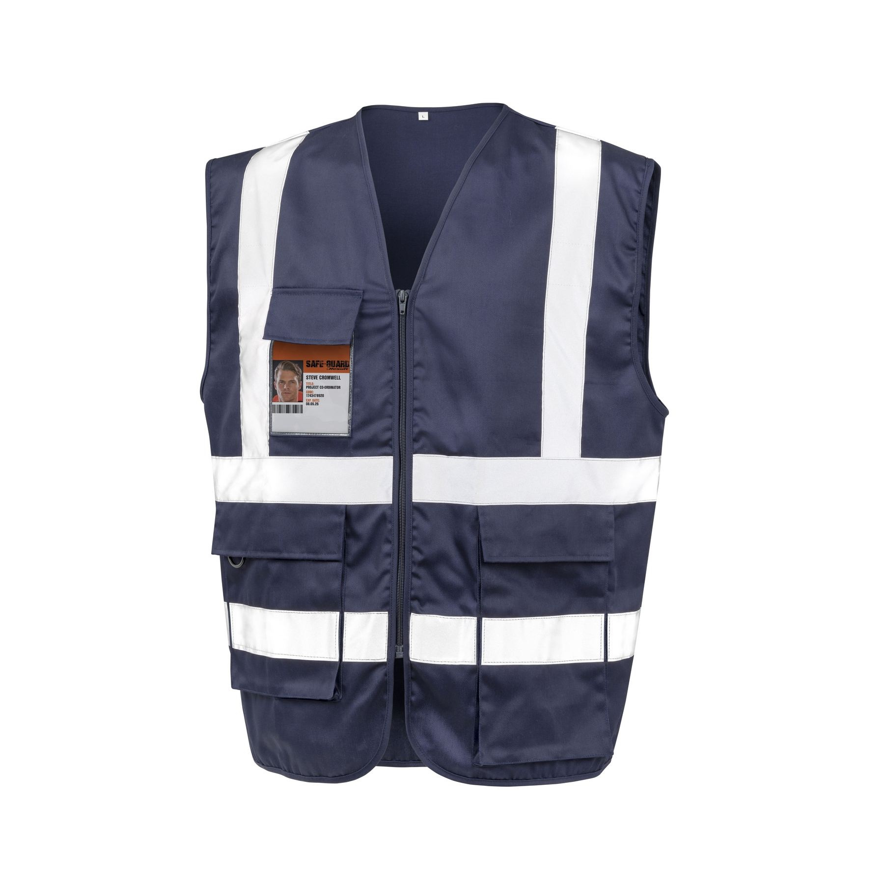 Gilet de sécurité en polycoton