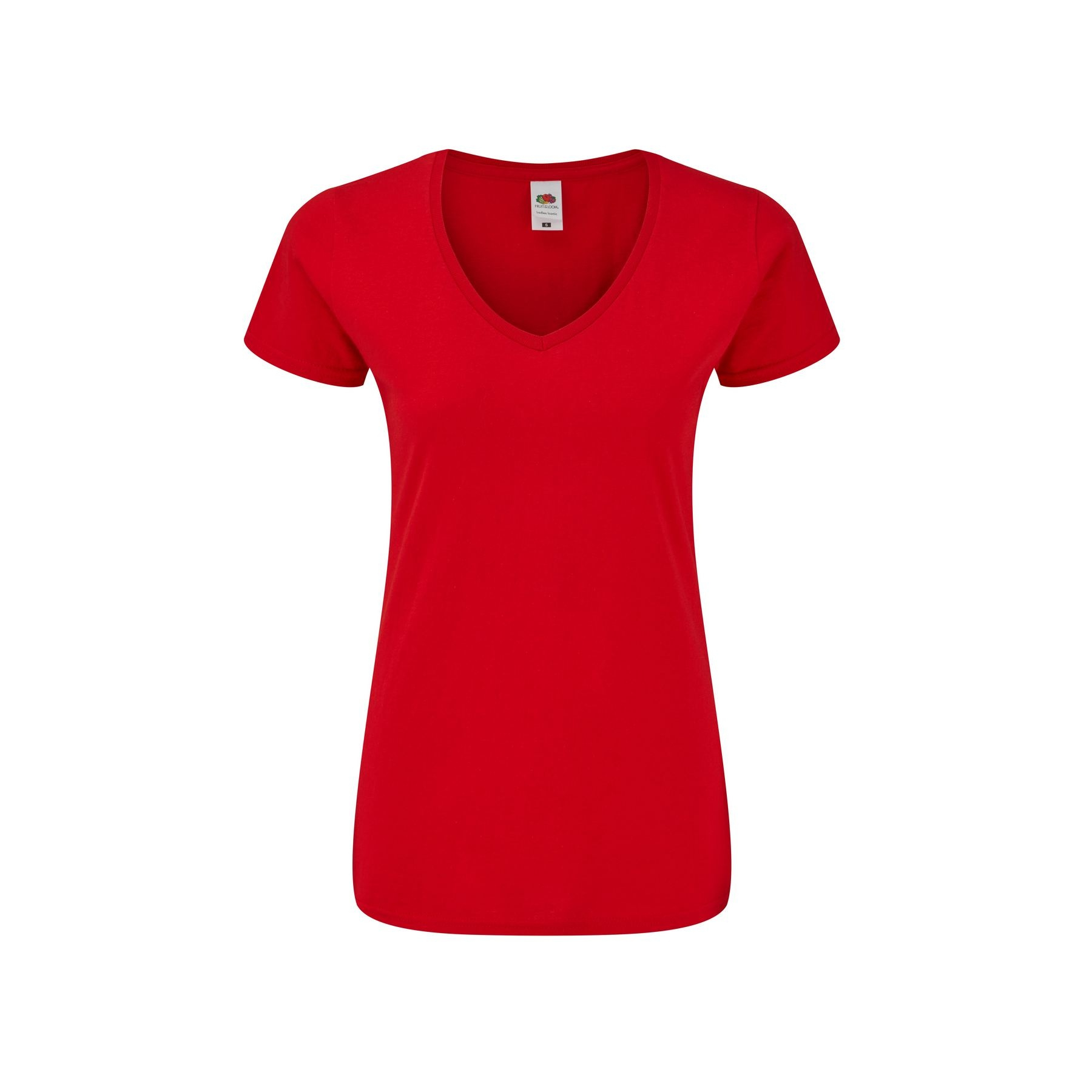 Tee-shirt femme col v