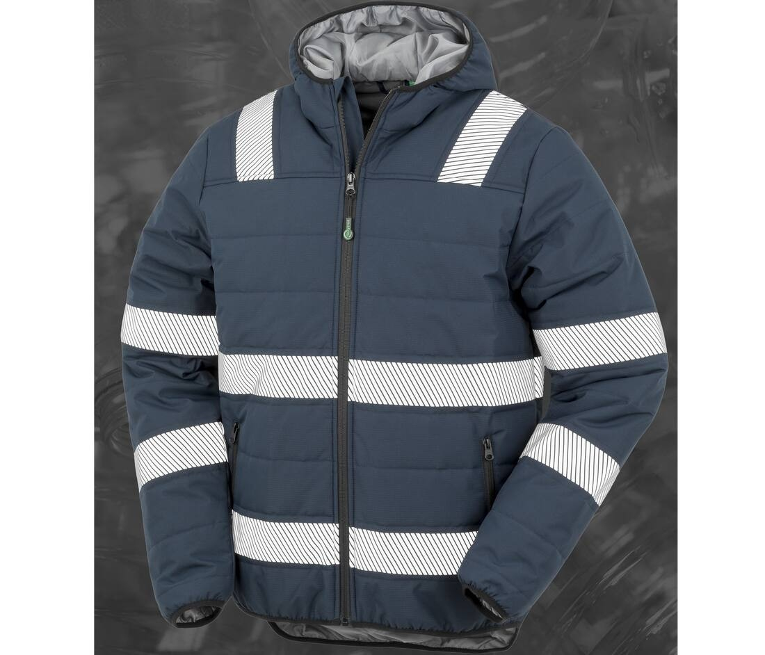 Veste haute visibilité en polyester recyclé