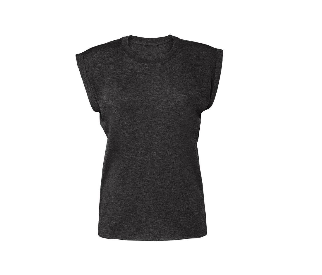 Tee-shirt femme manches roulées