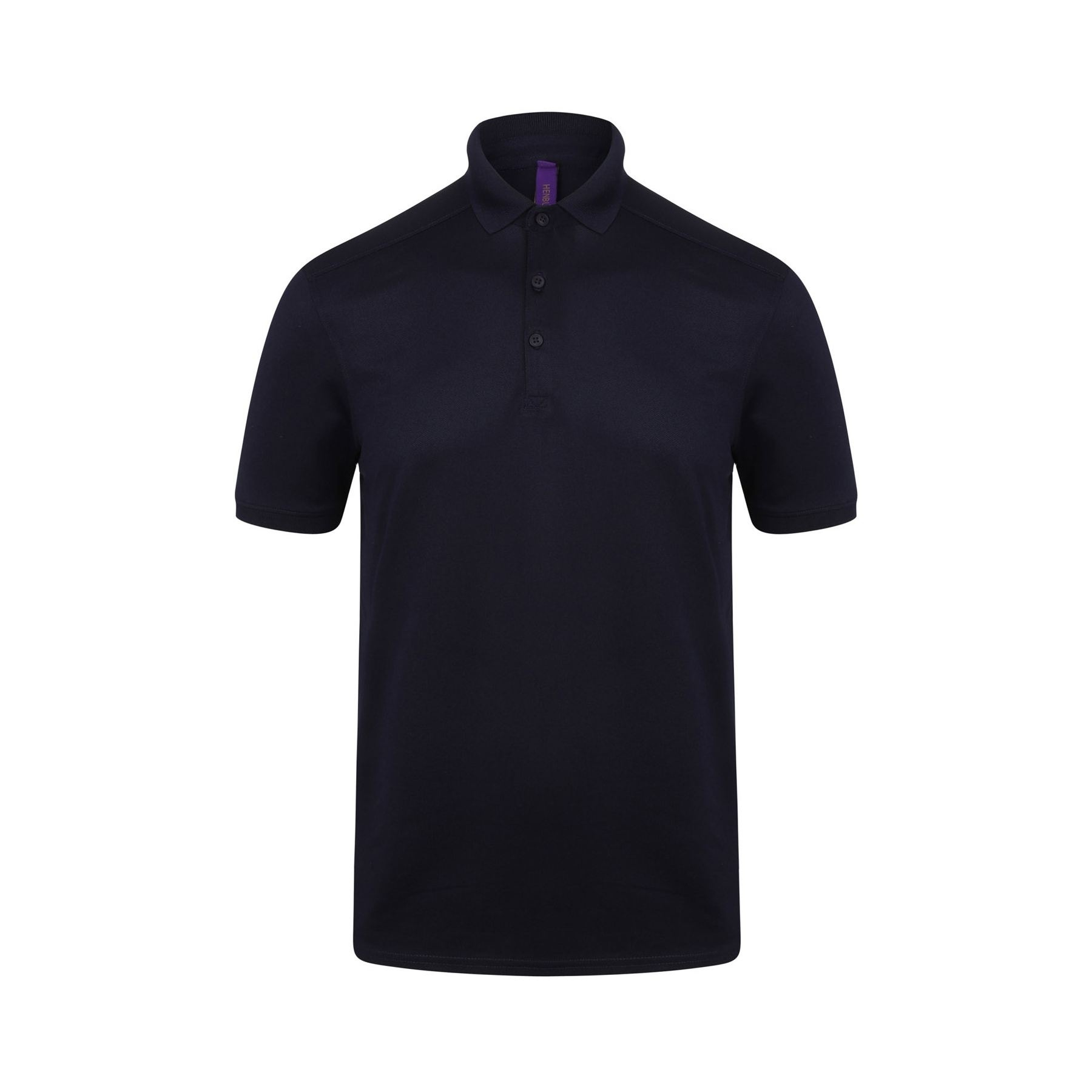 Polo homme en polyester stretch