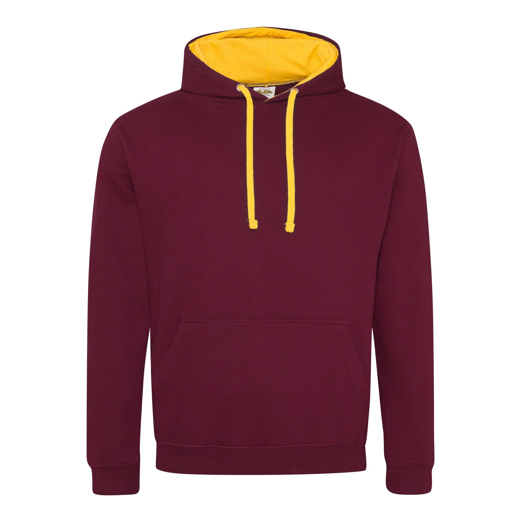 Sweat capuche contrastée