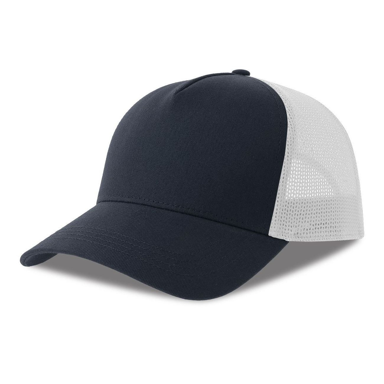Casquette 5 pans style trucker en coton