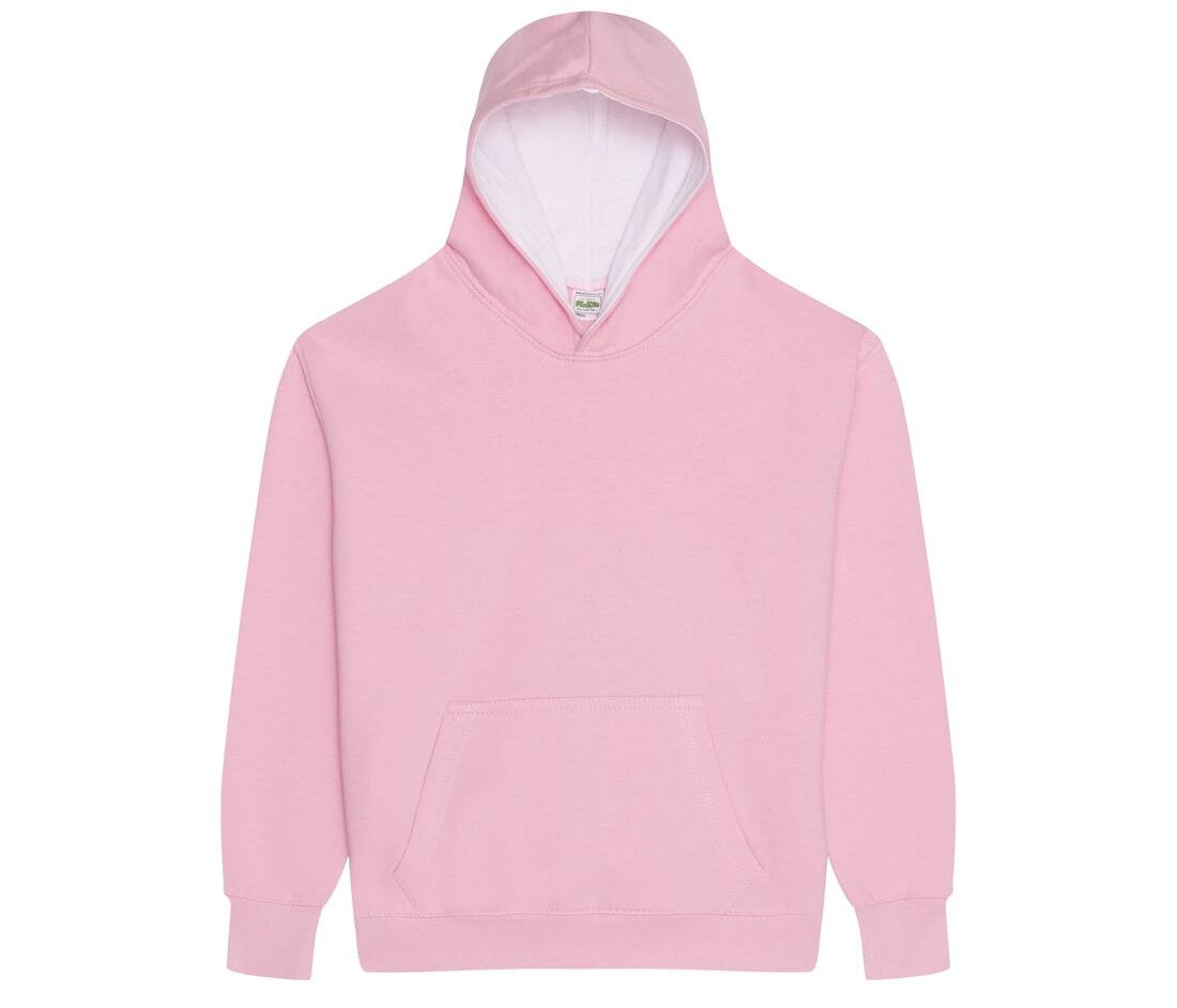 Sweat enfant capuche contrastée