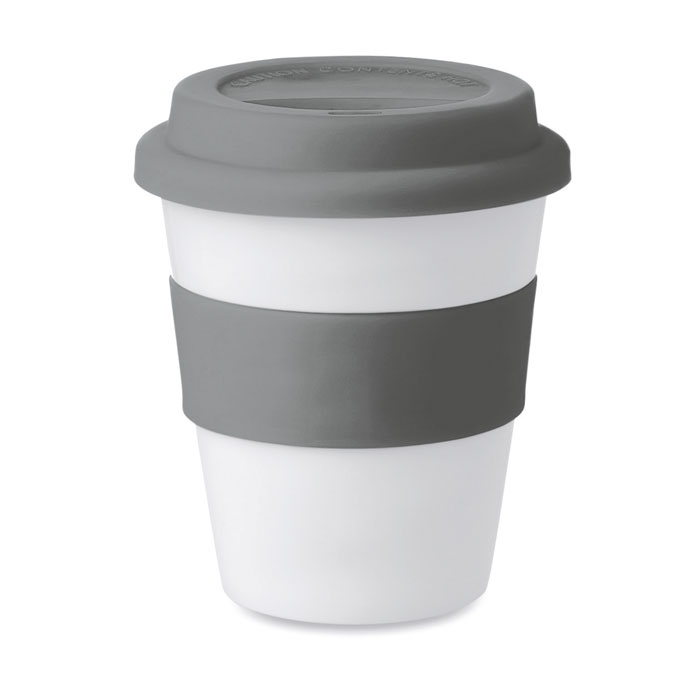 ASTORIA - Gobelet PP, couvercle silicone thumb