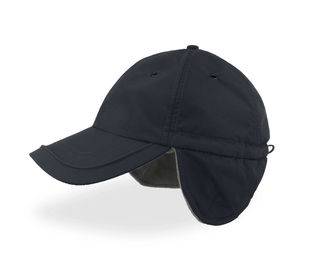 Casquette hiver en nylon et polaire recyclés
