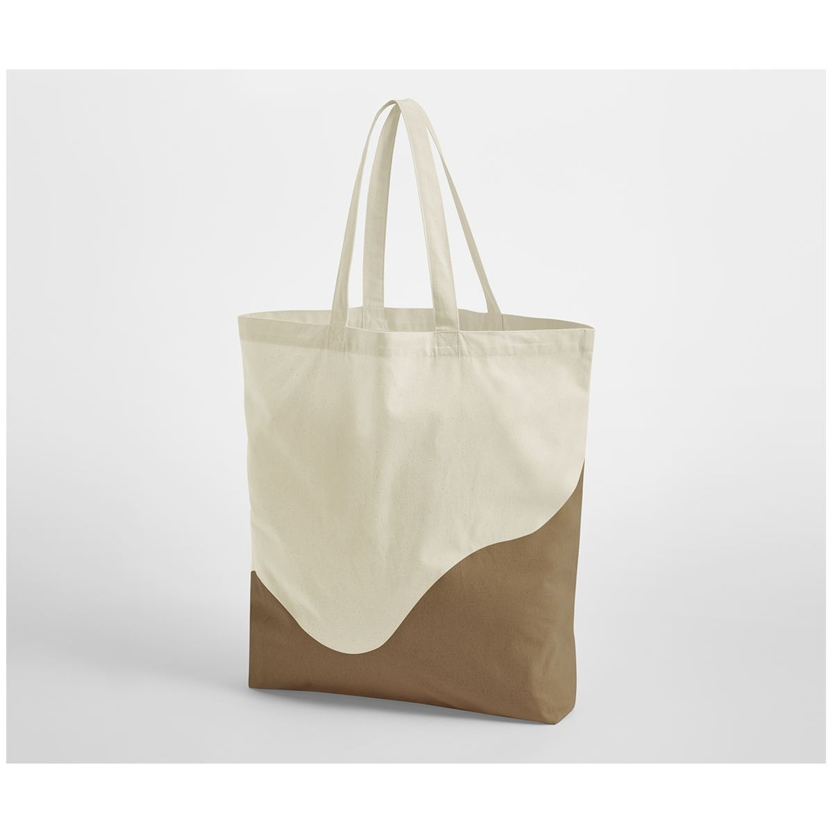 Sac shopping imprimé vague