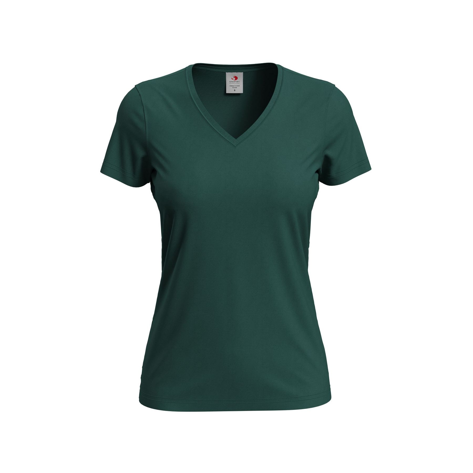 Tee-shirt femme col v