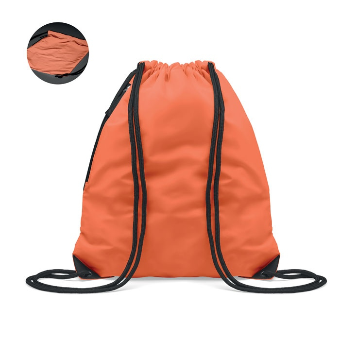 SHOOP BRIGHT - Sac à cordon finition brillante