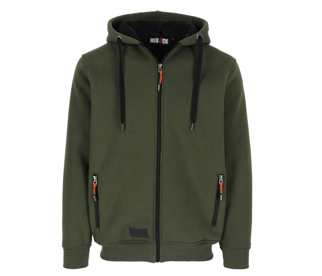 Sweat zippé à capuche déperlant