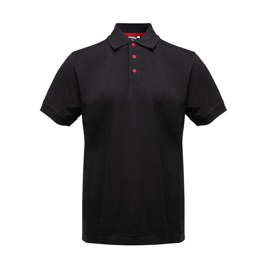 Polo avec boutons contrastés