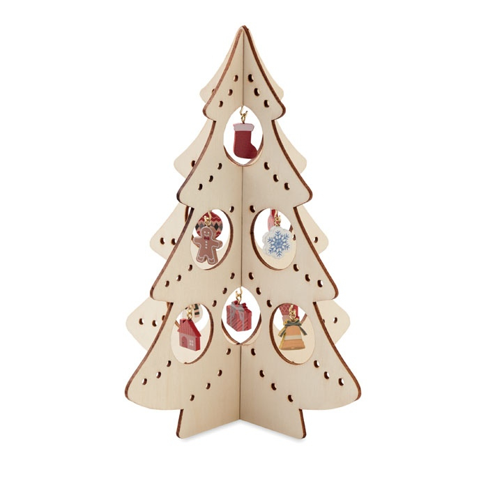 SILUETA - Décoration de sapin en bois thumb