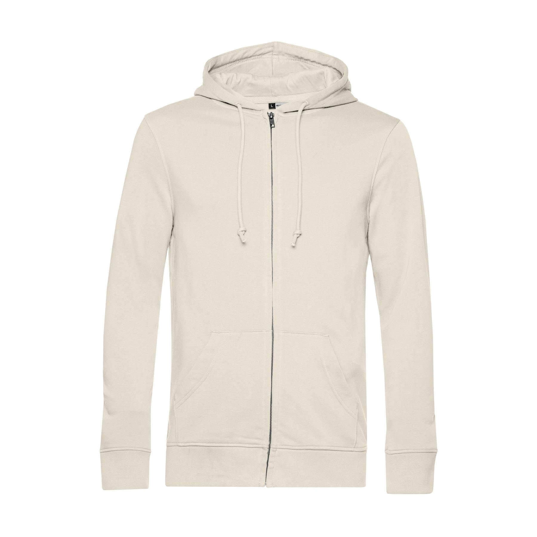 Sweat capuche zippé organique