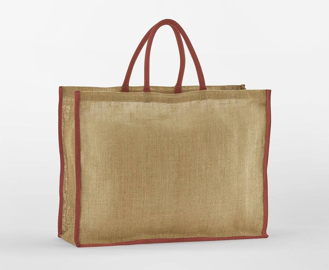 Grand sac shopping en toile de jute
