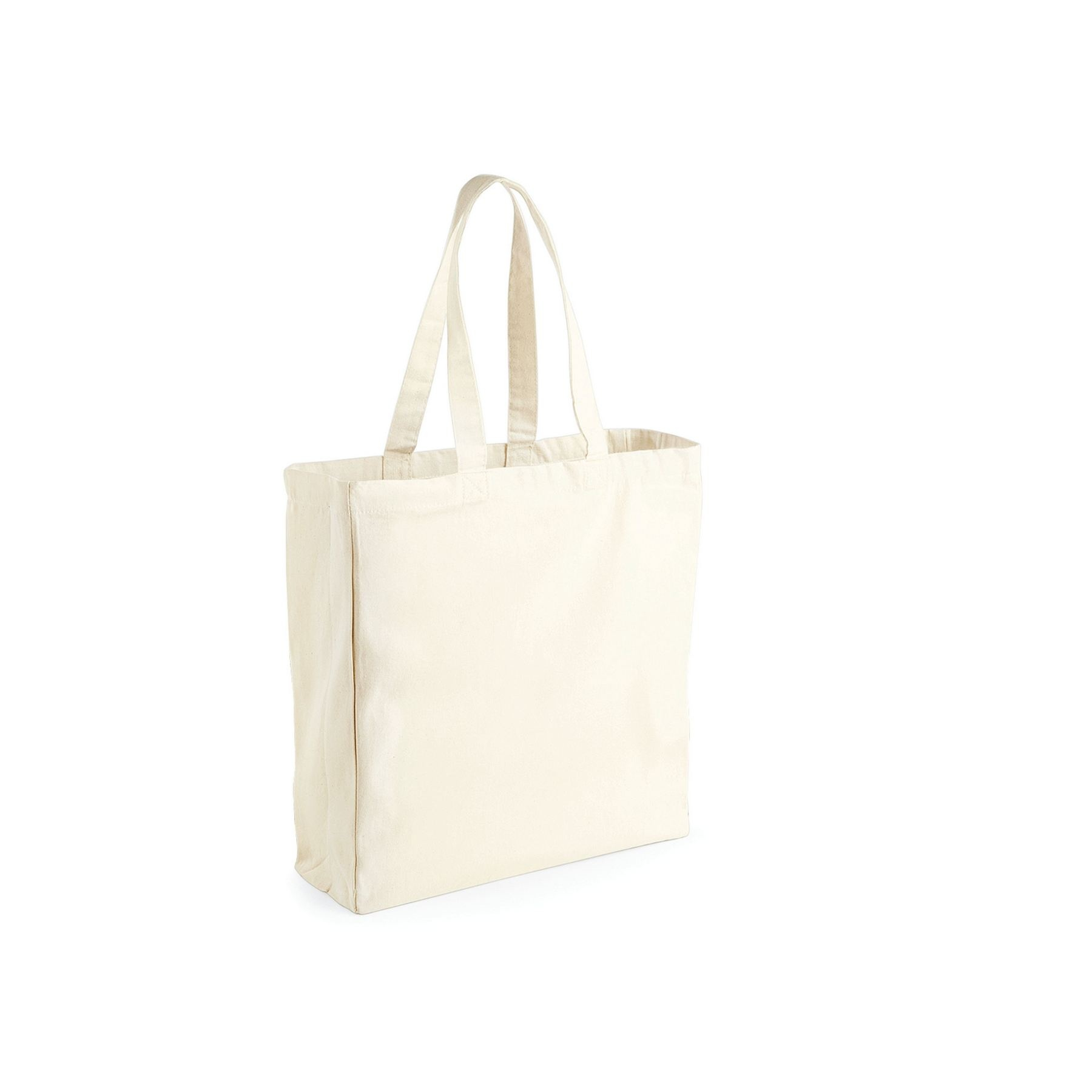 Large sac shopping en canvas