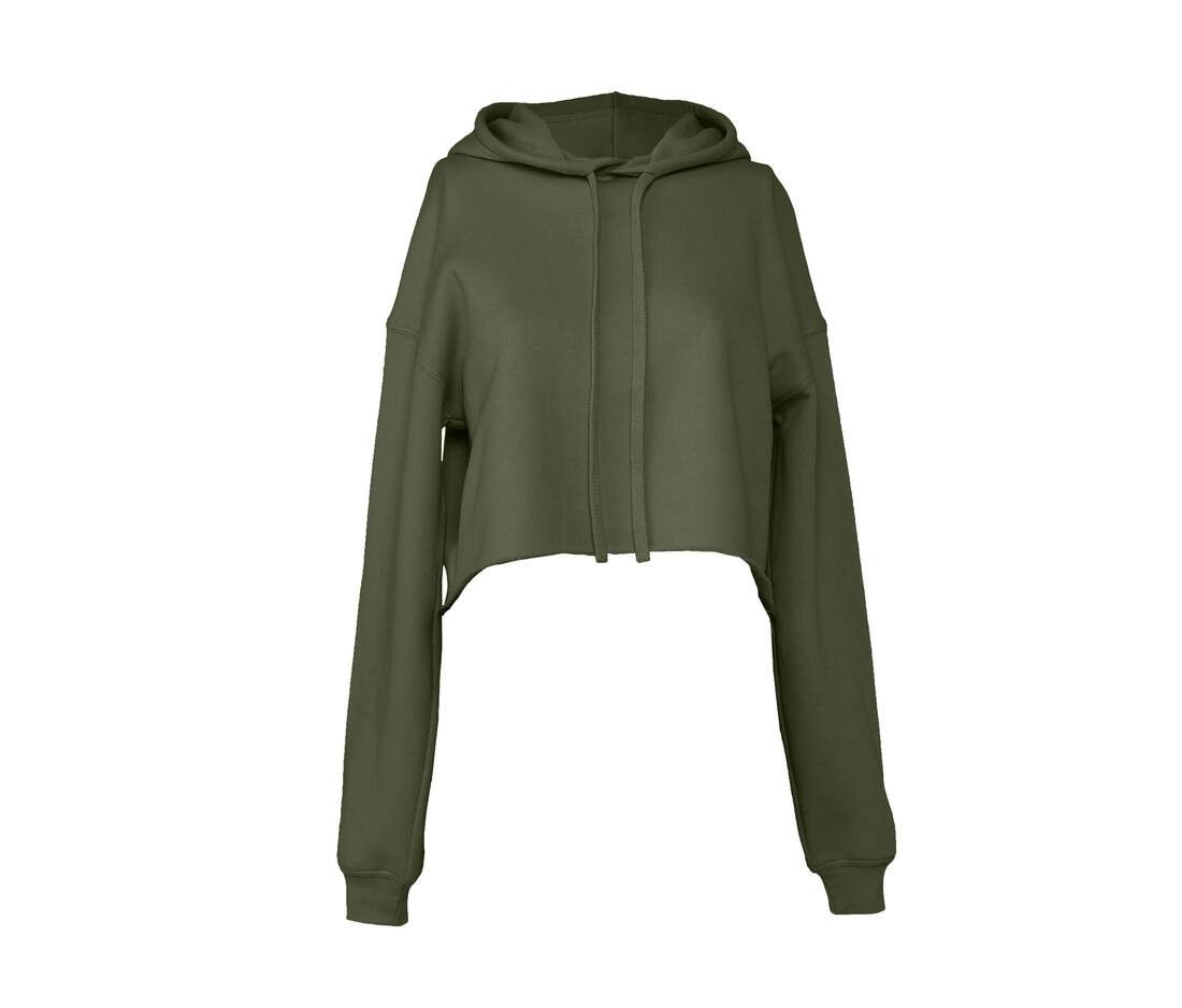 Sweat capuche femme court