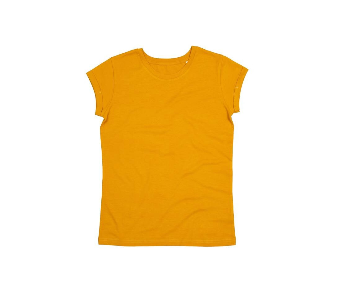 Tee-shirt femme manches roulées