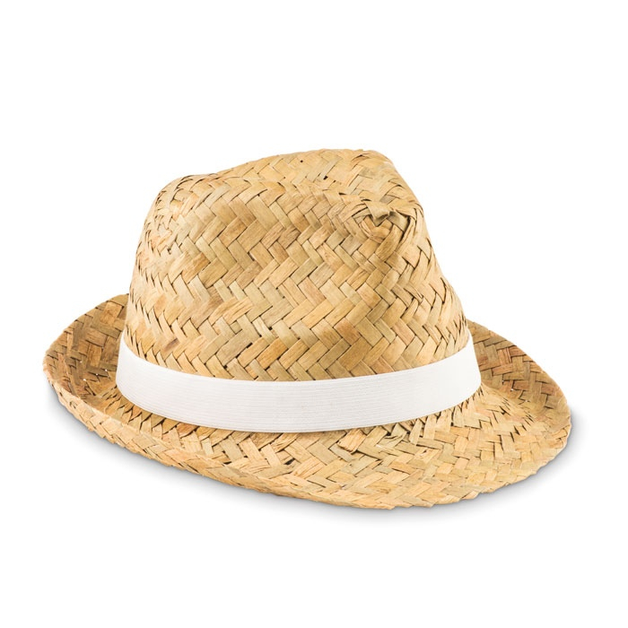 MONTEVIDEO - Chapeau en paille naturelle thumb