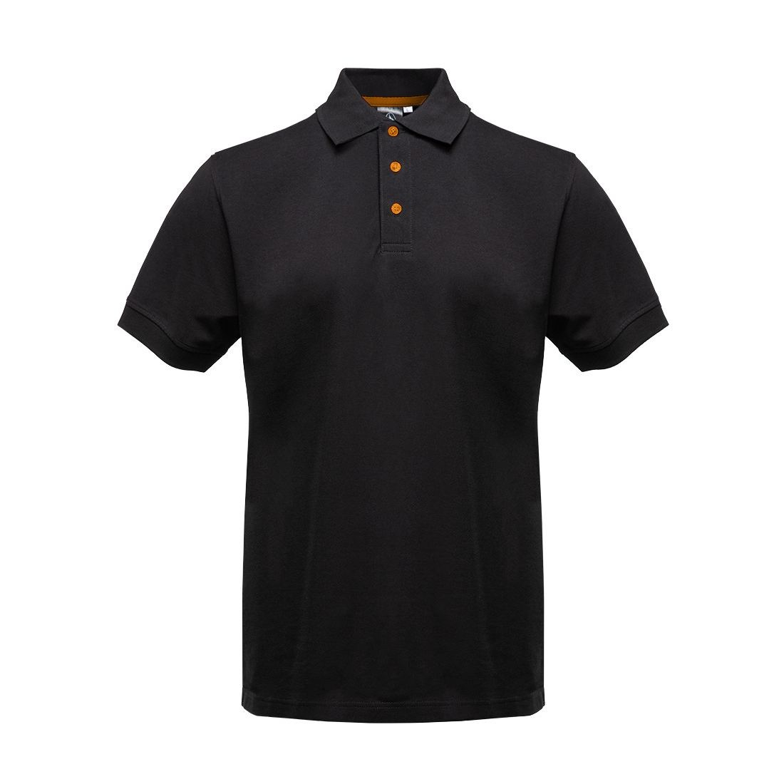 Polo avec boutons contrastés