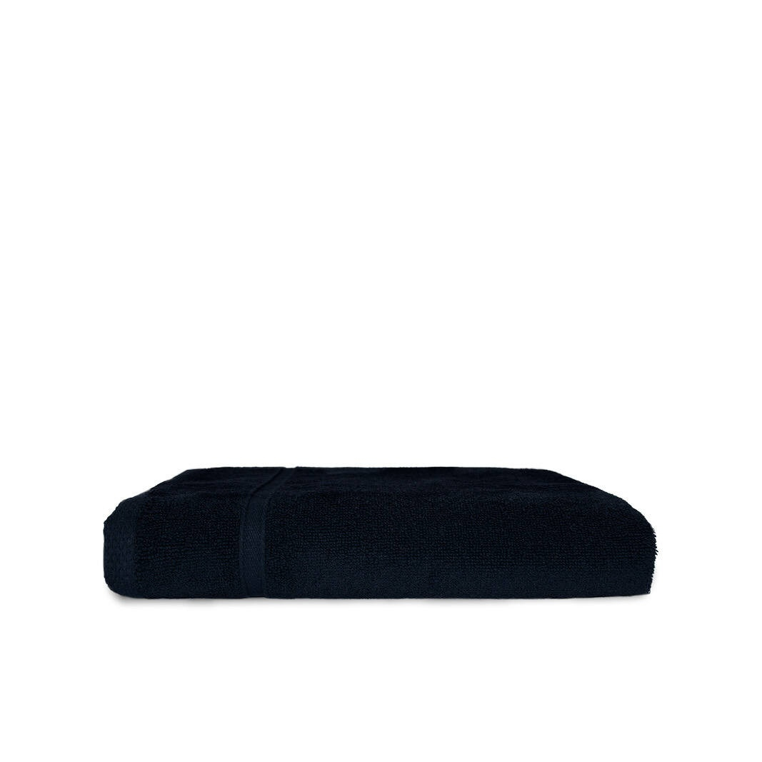 Serviette de bain en coton et polyester recyclé