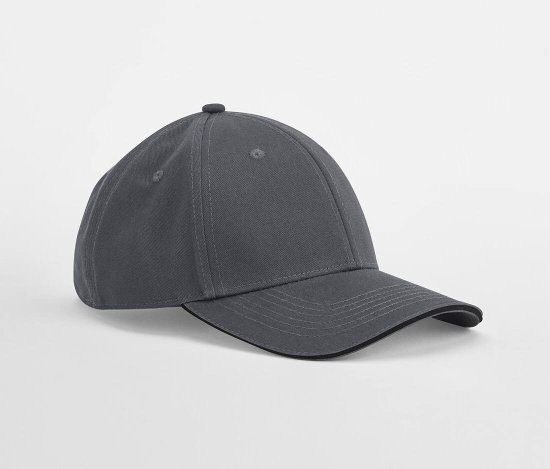 Casquette en coton organique avec liseré