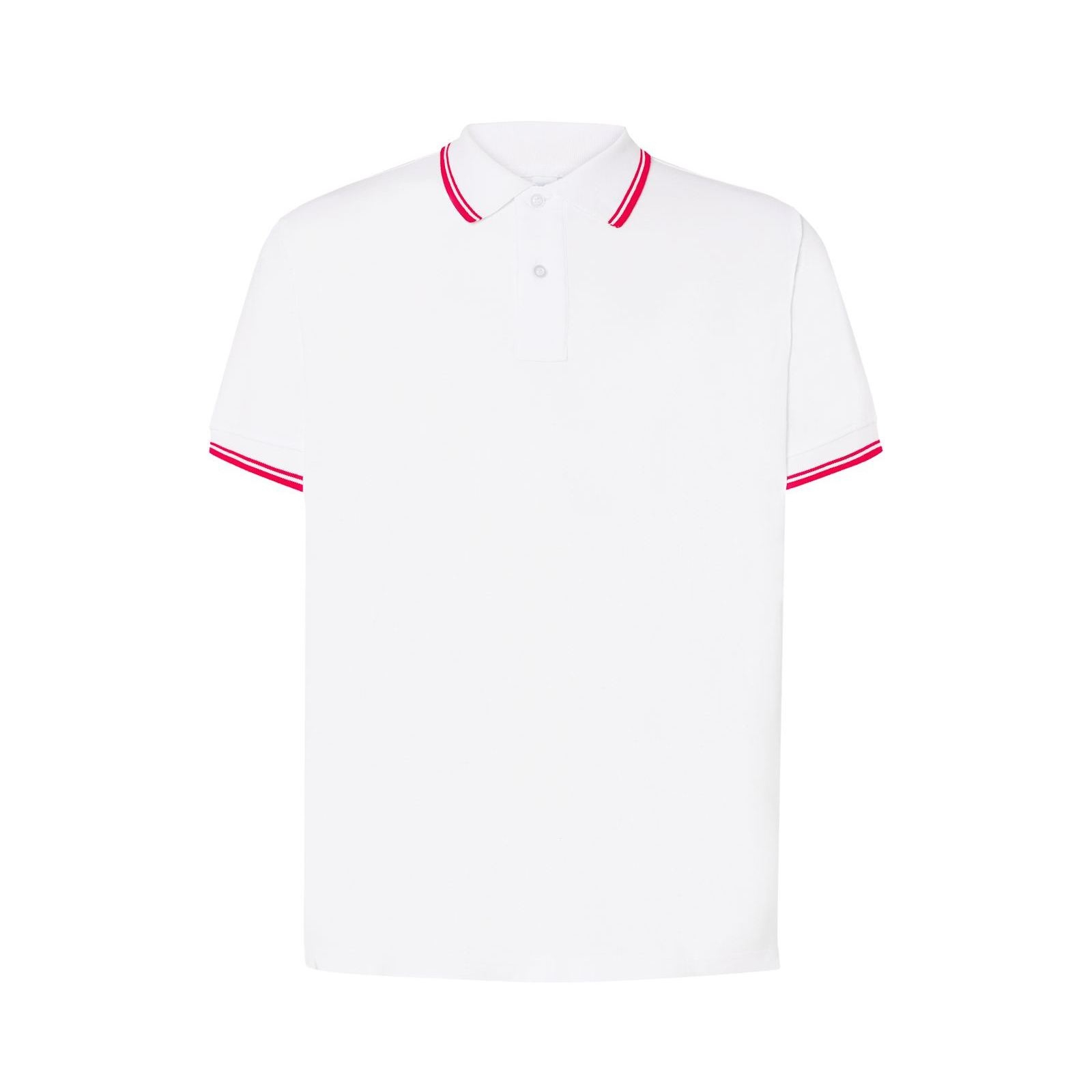 Polo homme contrasté