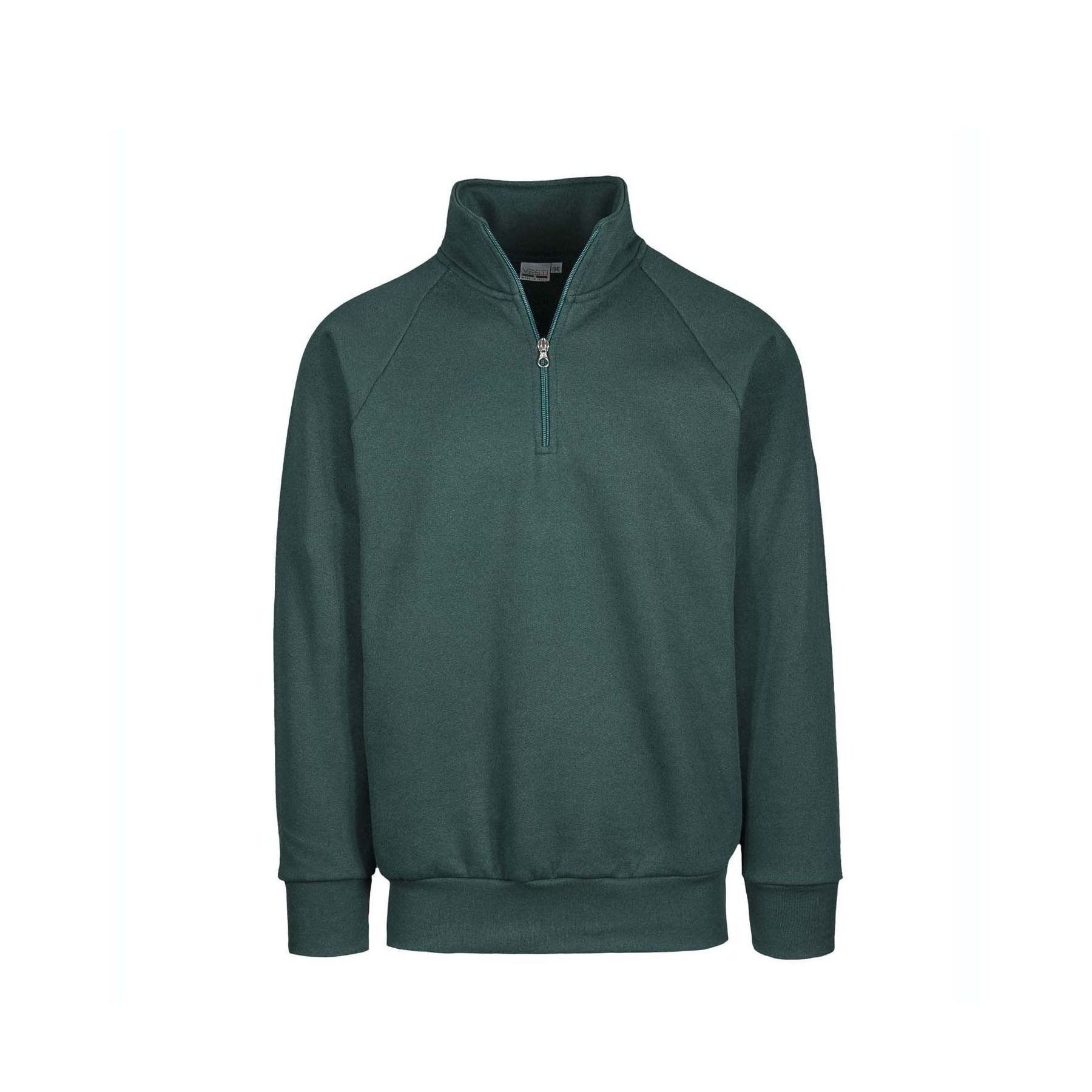 Sweat col zippé