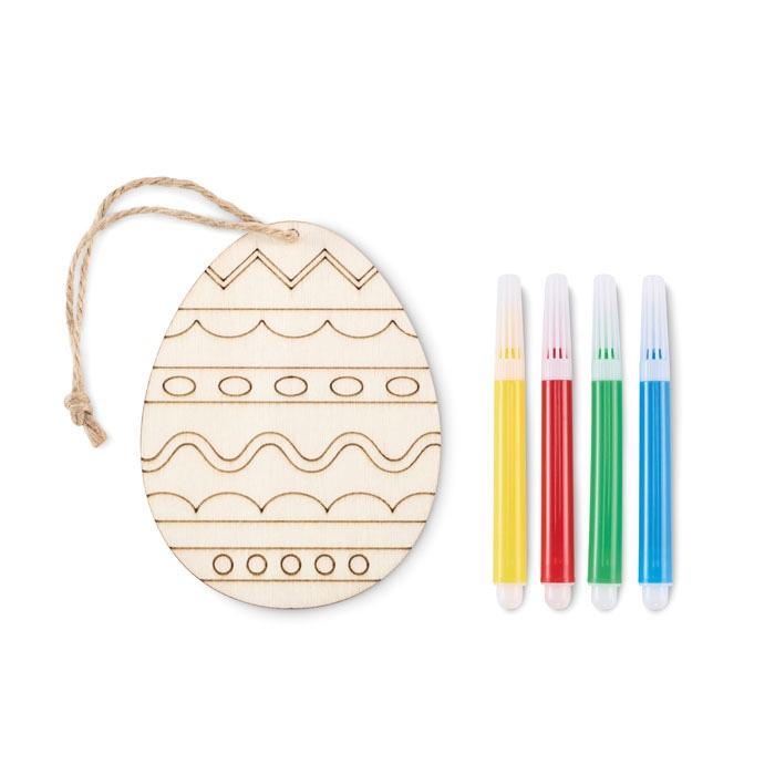 DREGG - Set de peinture sur œuf en bois thumb