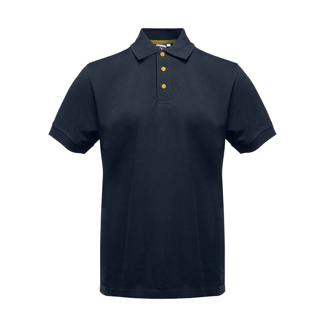 Polo avec boutons contrastés