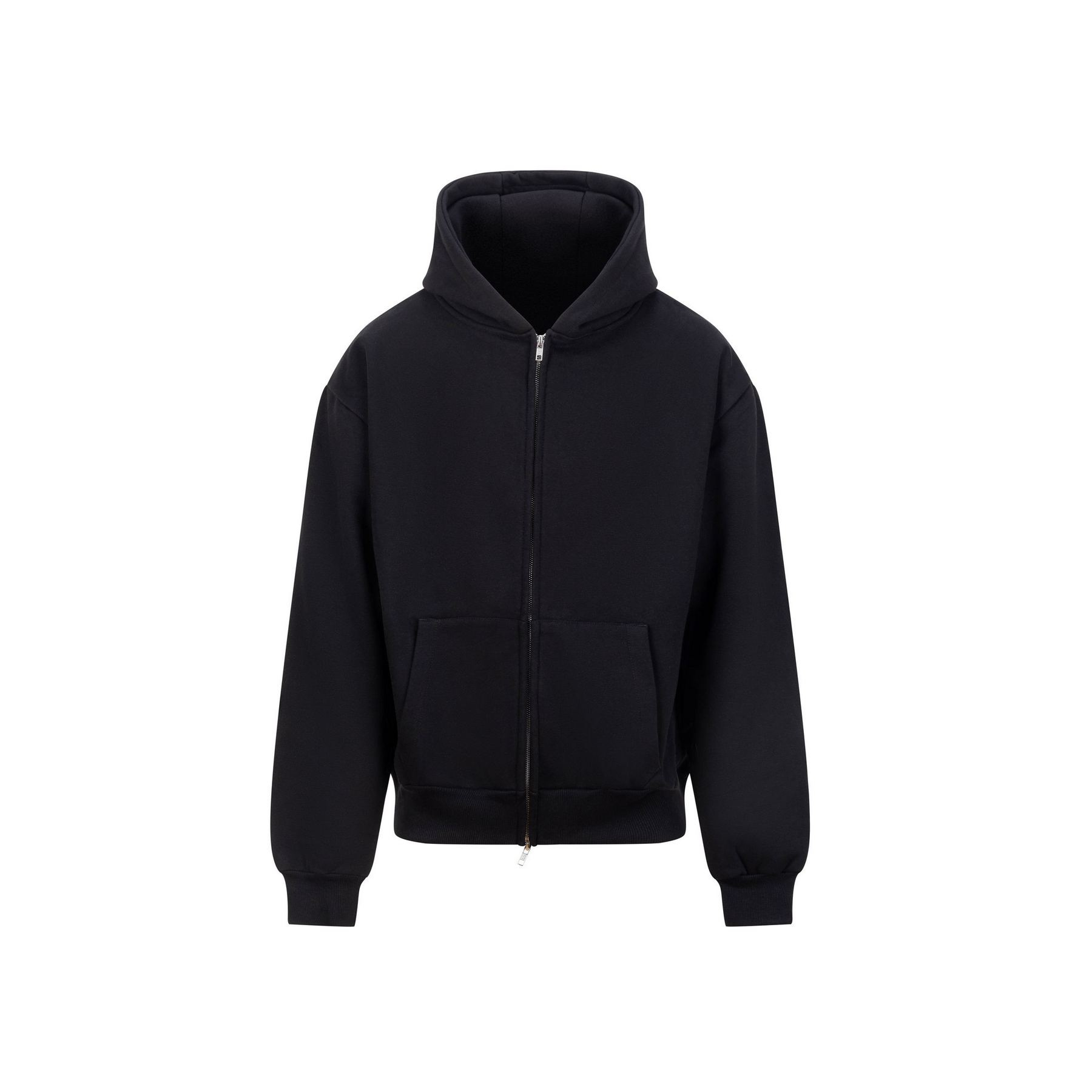 Sweat capuche zippé lourd