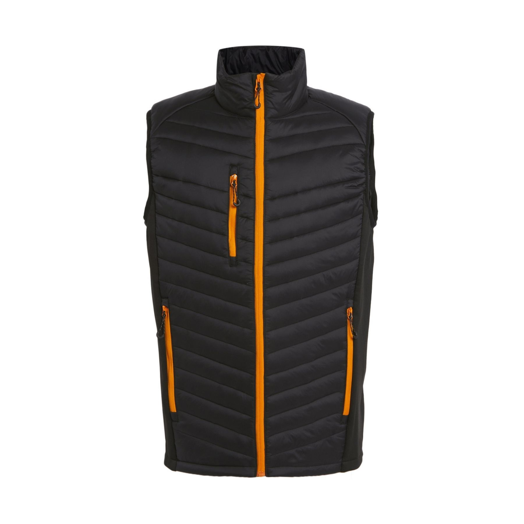 Bodywarmer bi-matière homme