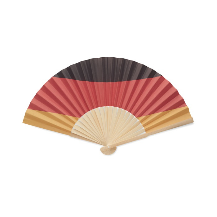 FUNFAN - Eventail à motif de drapeau