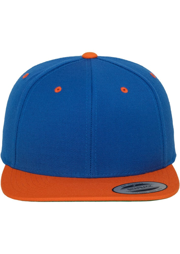 Casquette snapback bicolore