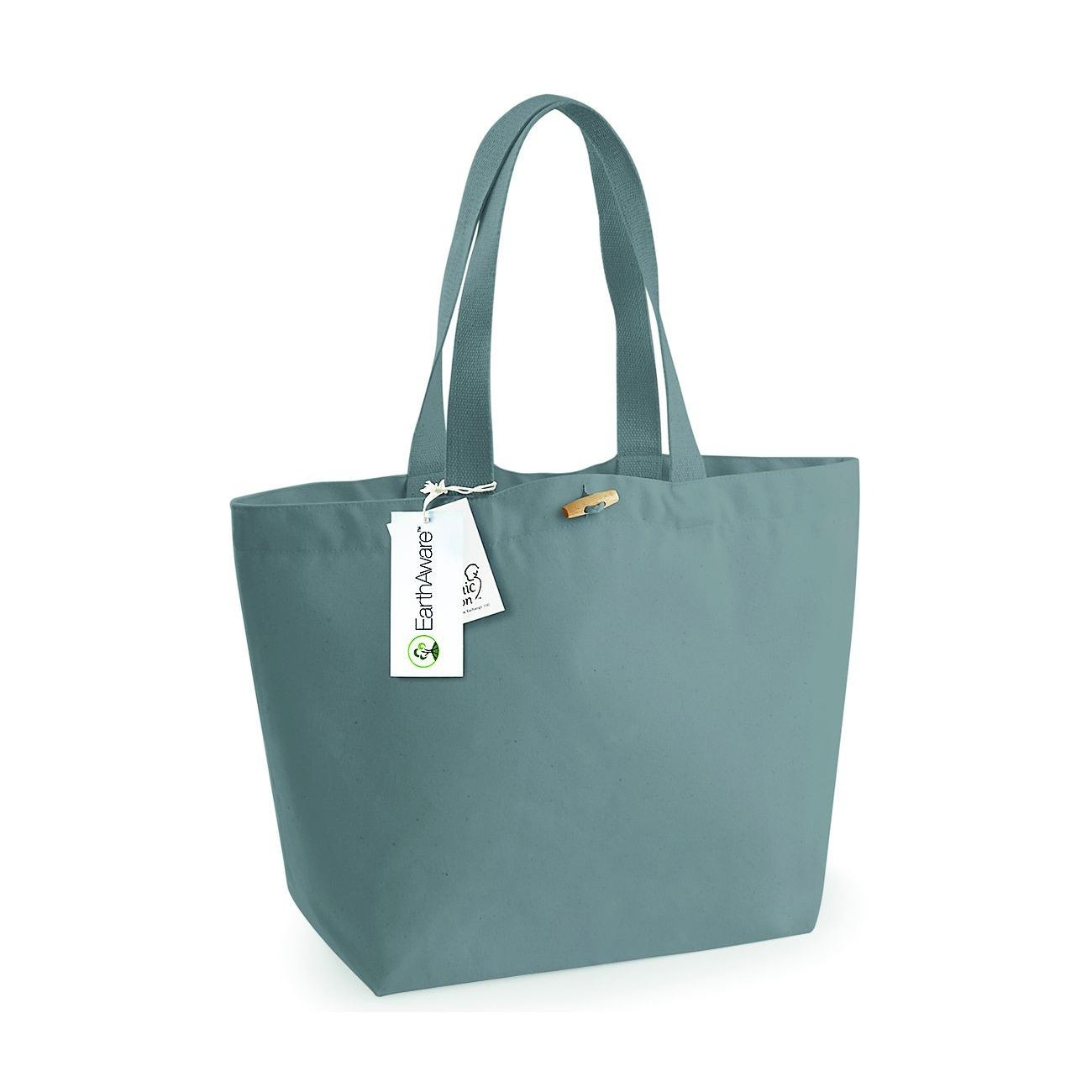 Sac shopping grand volume coton bio