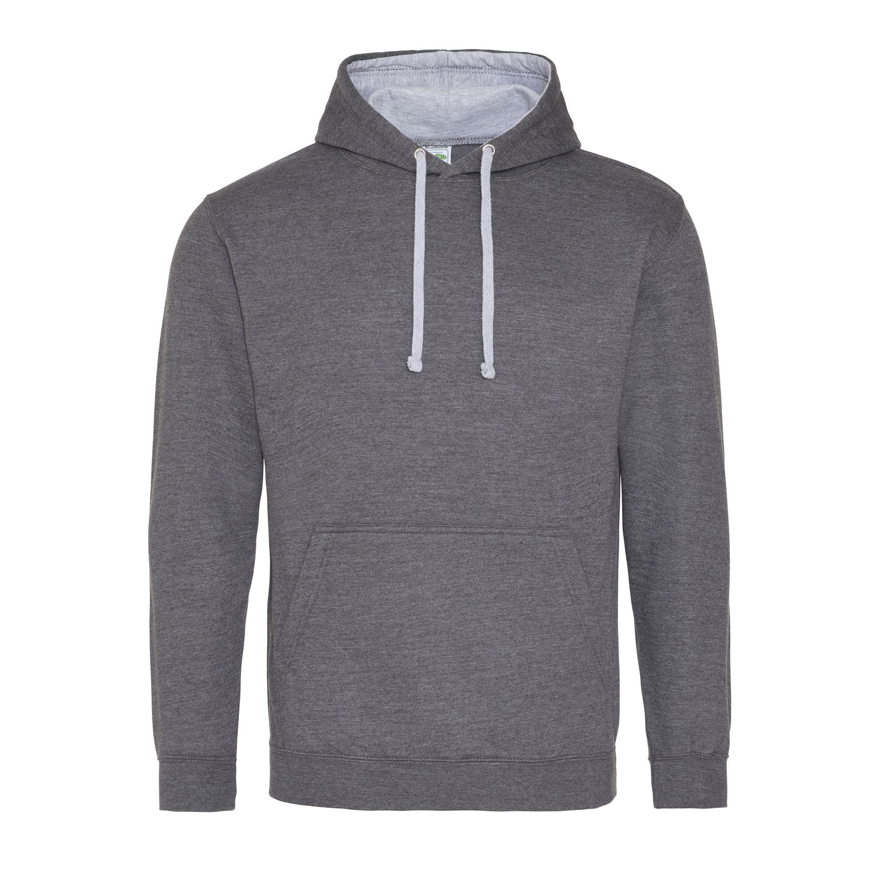 Sweat capuche contrastée