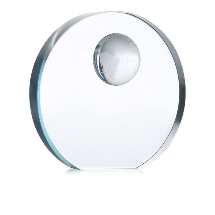 MONDAL - Trophée globe en verre thumb