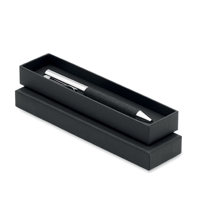 SCRIBI - Stylo bille twist métal +boîte thumb