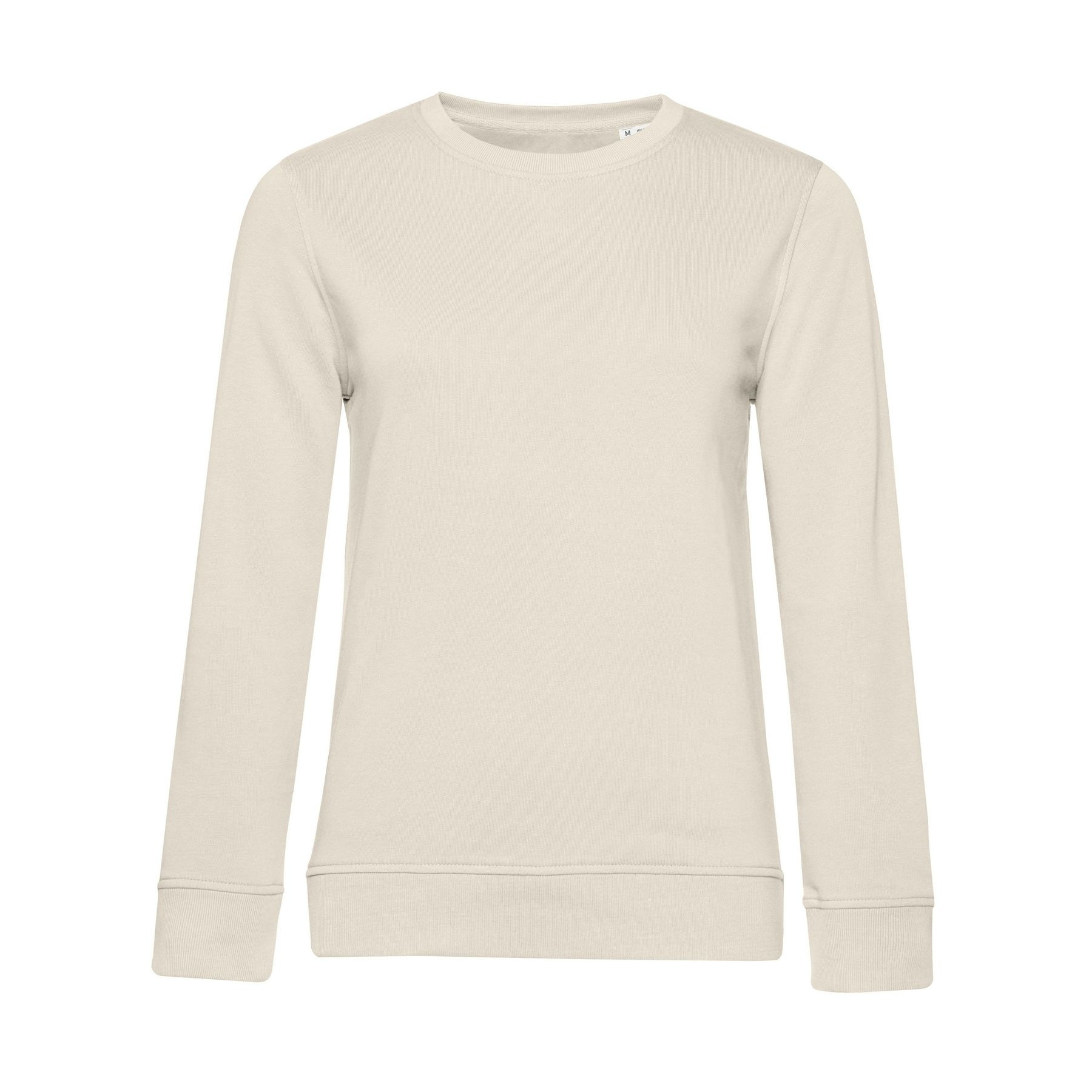 Sweat col rond organique femme