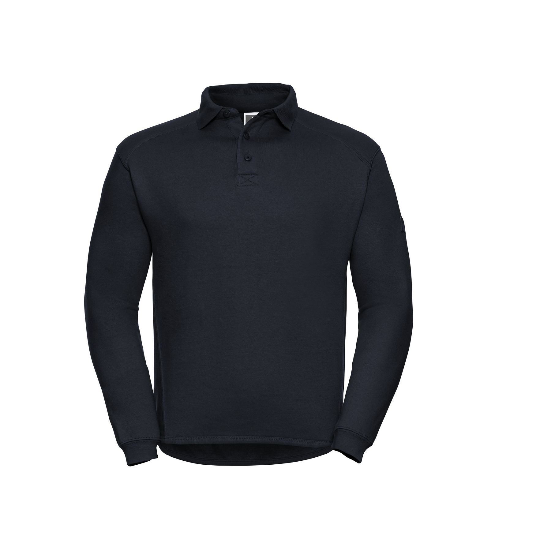 Sweat col polo lavable à 60°