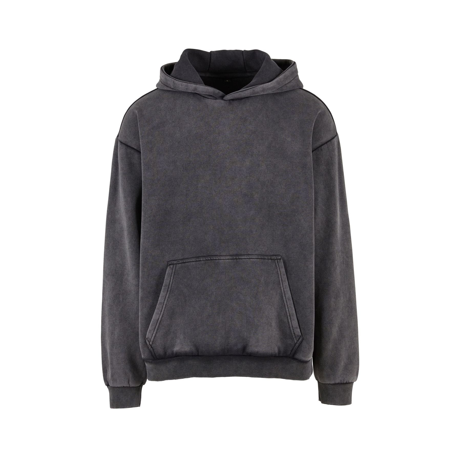 Sweat à capuche lourd délavé