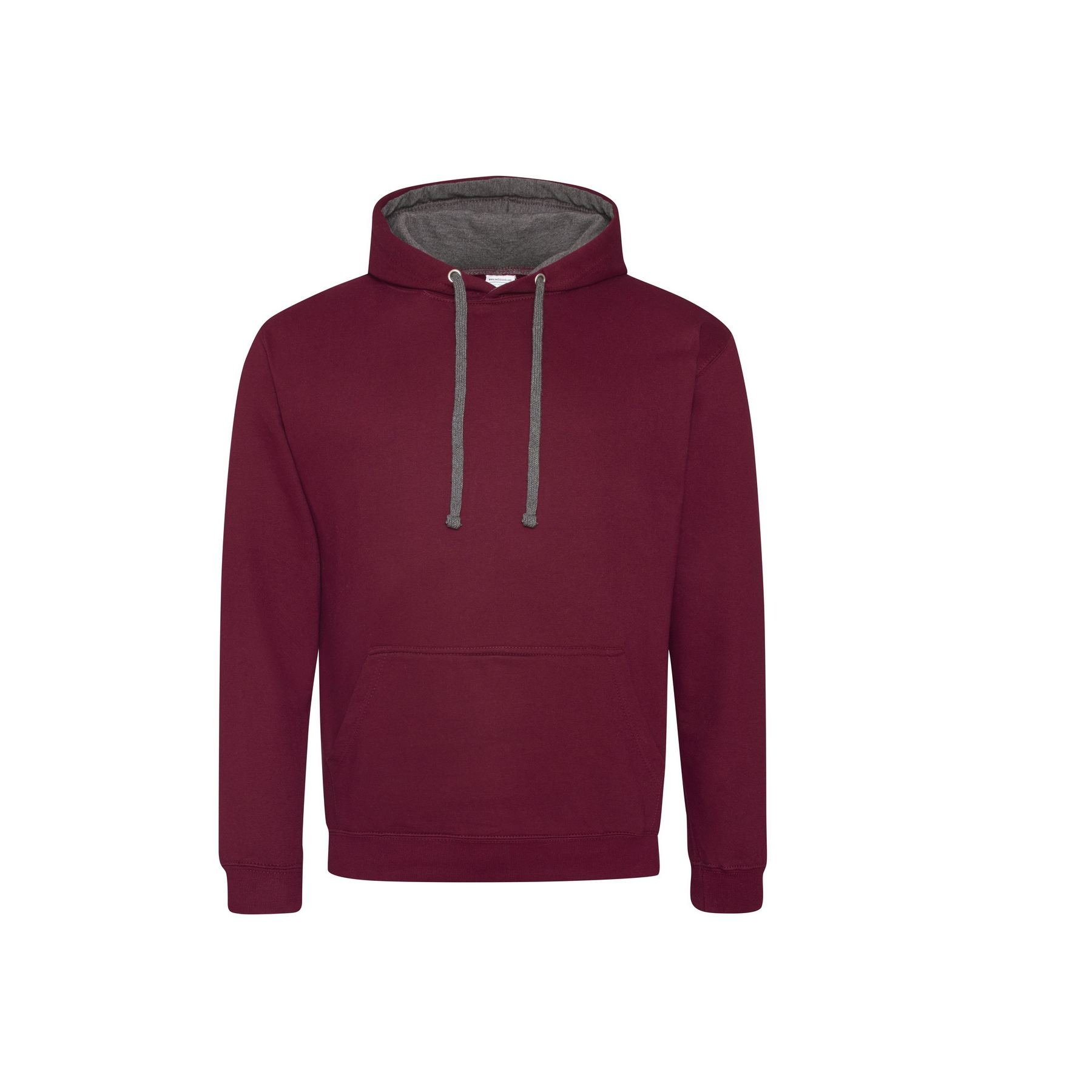 Sweat capuche contrastée