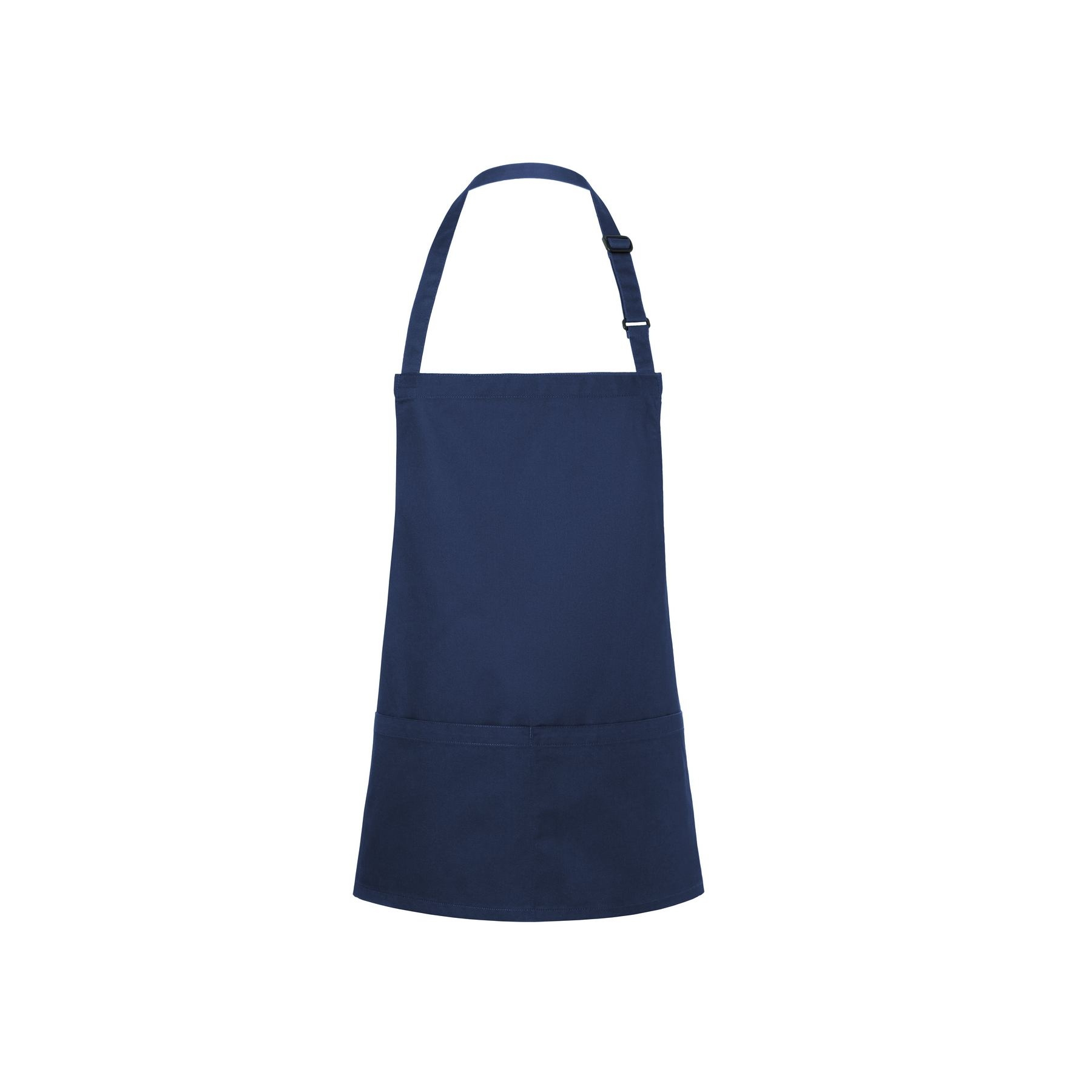 Tablier à bavette court avec boucle et poche