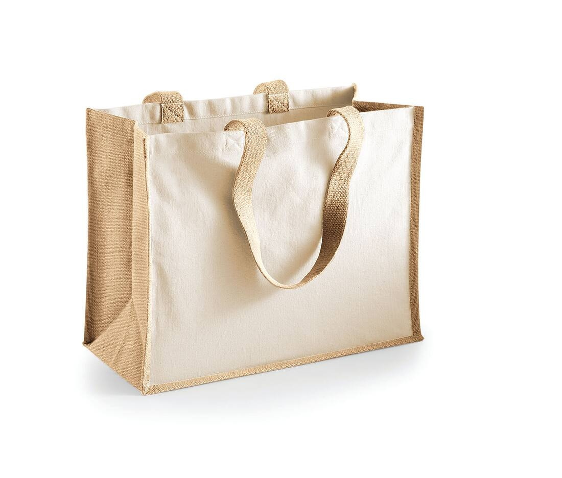 Sac shopping en toile de jute