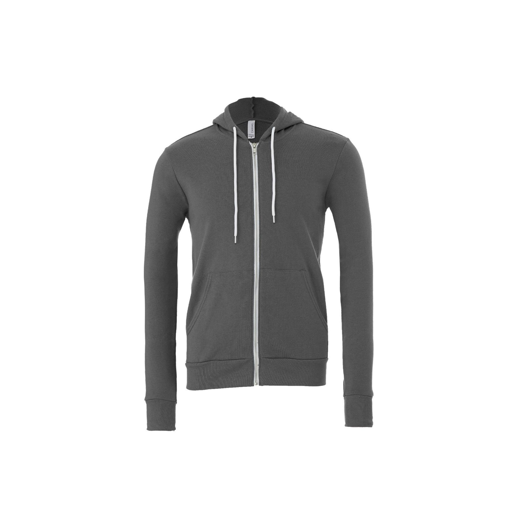 Sweat capuche zippé unisexe