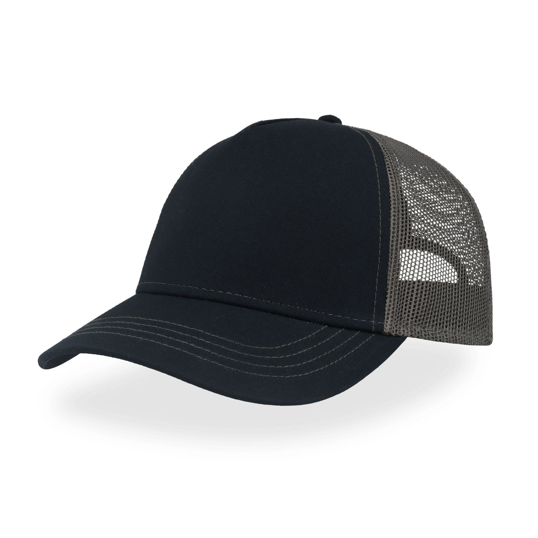 Casquette rapper en polyester canvas recyclé